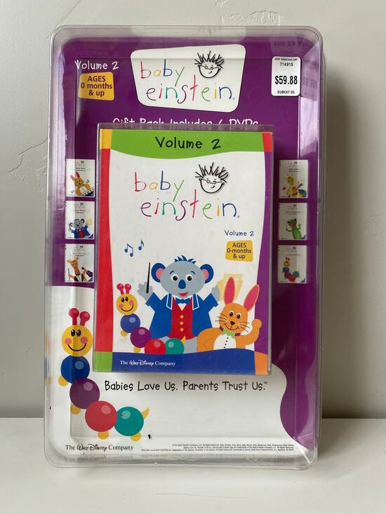 Baby Einstein Other - Baby Einstein Volume 2 DVD's- New